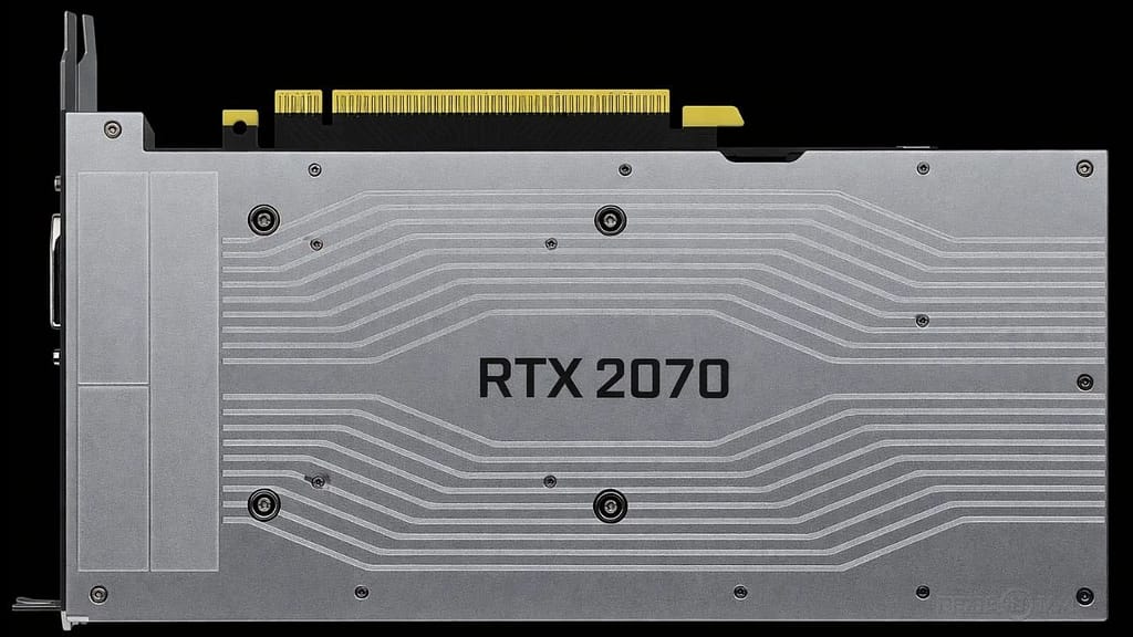 NVIDIA GeForce RTX 2070 Back