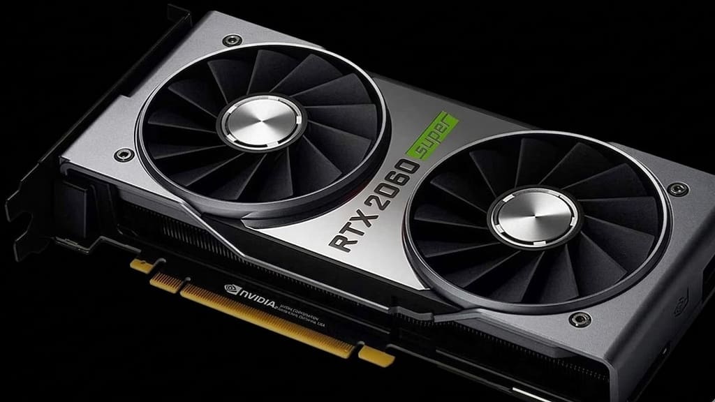 Nvidia GeForce RTX 2060 Super Bottom