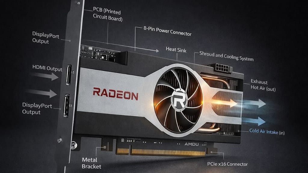 RX 6400 power draw and and tharmals