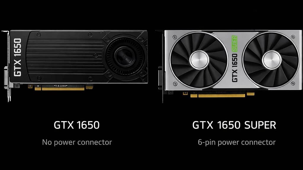 GTX 1650 vs GTX 1650 Super power connector difference