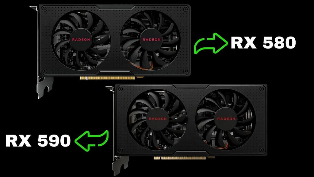 AMD Radeon RX 580 vs RX 590