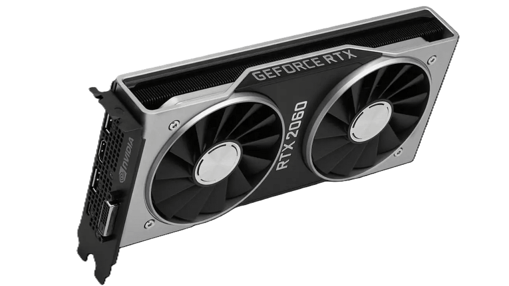 NVIDIA GeForce RTX 2060 Rear shot
