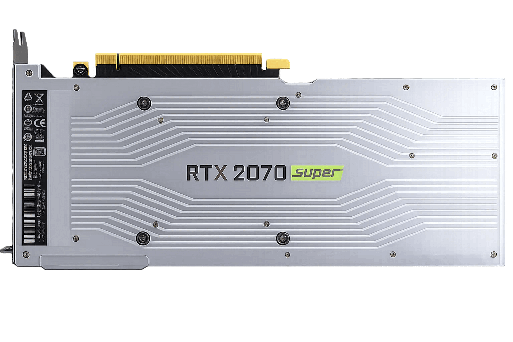 Nvidia GeForce RTX 2070 Super Back