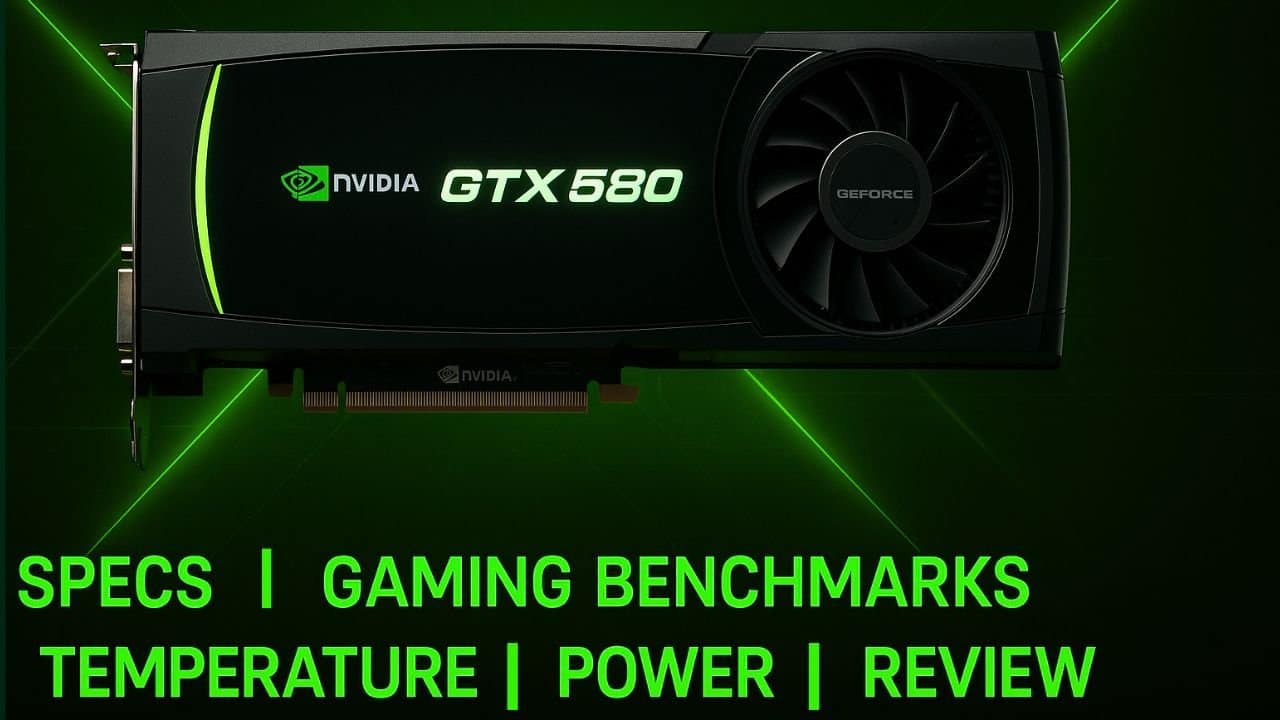 Nvidia Geforce GTX 580 Graphics Card
