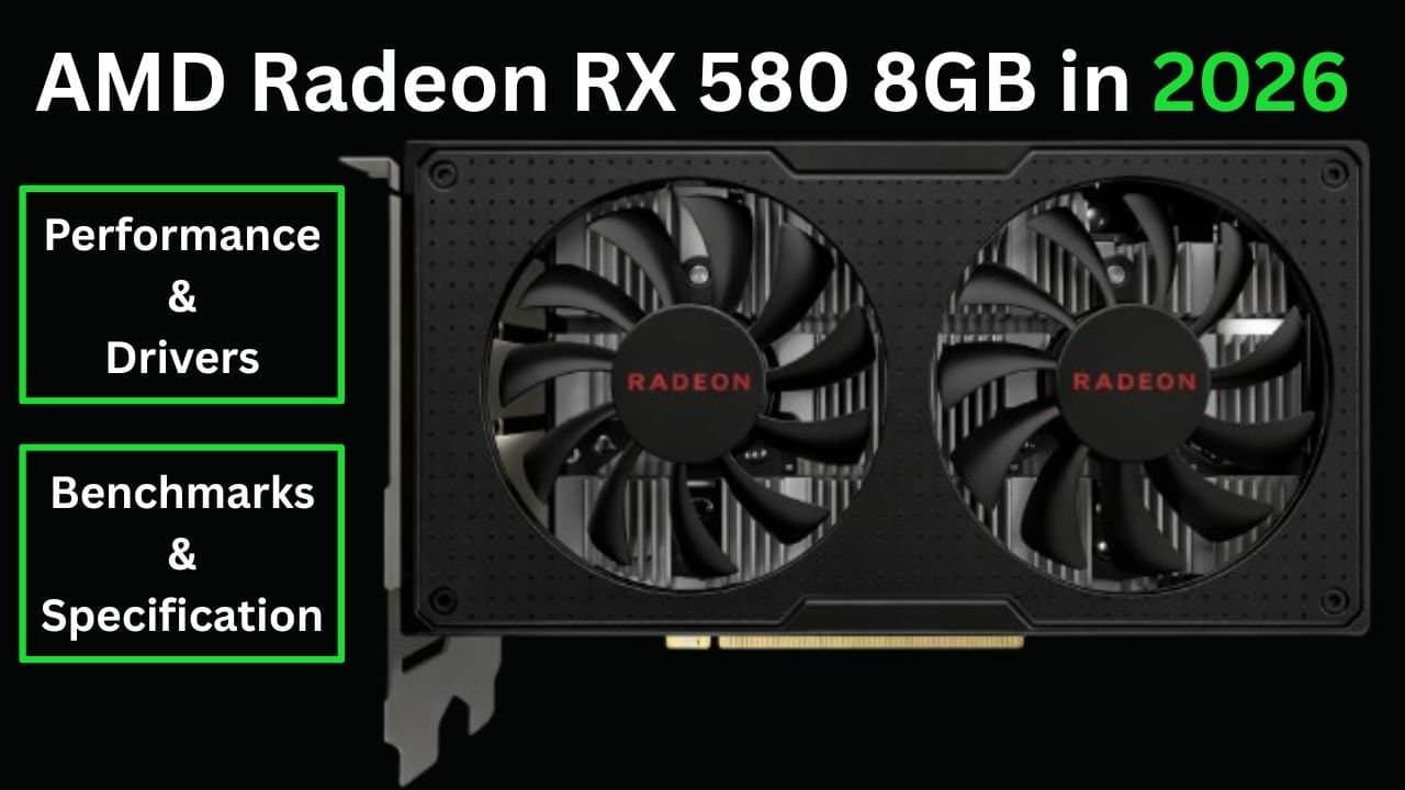 AMD Radeon RX 580 8GB Graphics Card